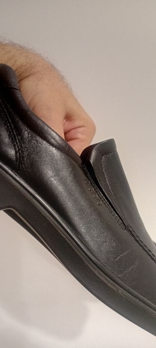 Туфли  мужские  натур кожа  ECCO р 45
