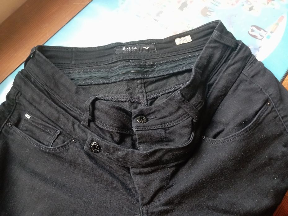 Calças para grávida da Salsa, tam. 42, 2 em 1