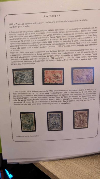 Coleção de Selos Portugueses 1853–1910 | D. Maria II, D. Luís, D. Carlos, D. Manuel II