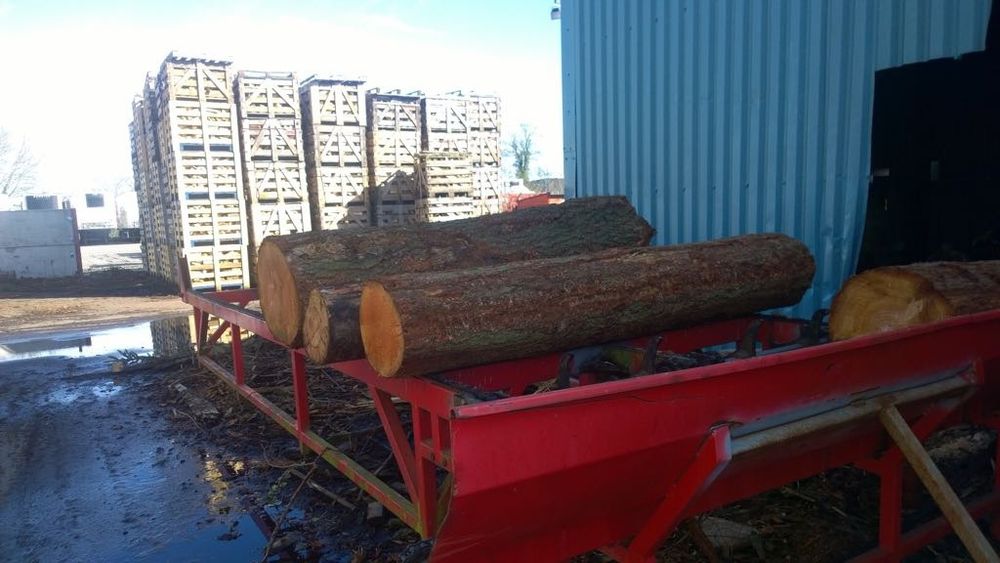Sprzedam linie do cięcia drewna trak-met