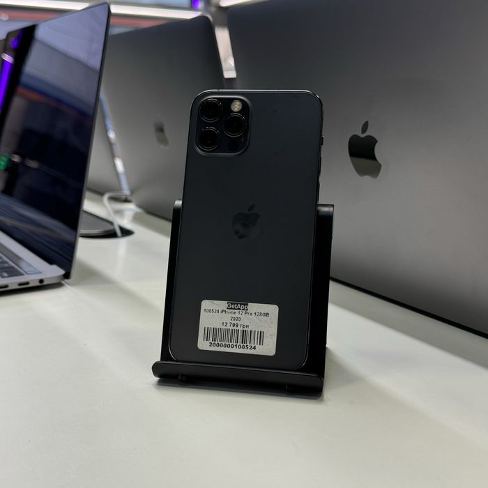 iPhone 12 Pro 128GB Space Gray • ГАРАНТІЯ • СТАН 9.6/10 100524