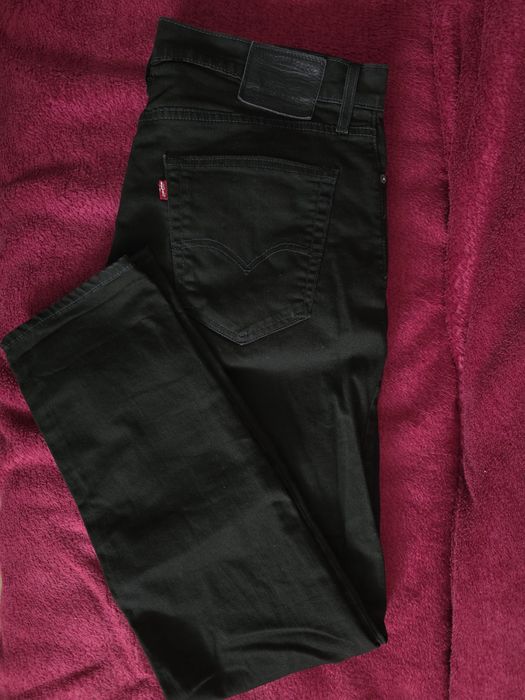 Nowe czarne Black Levis 512 w36 l32 pas 96 do 102, jak 511, 508