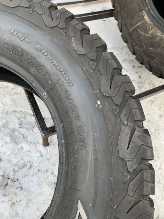 Шини 245/75 R17 BFGoodrich зима 2022 рік 7/9 мм