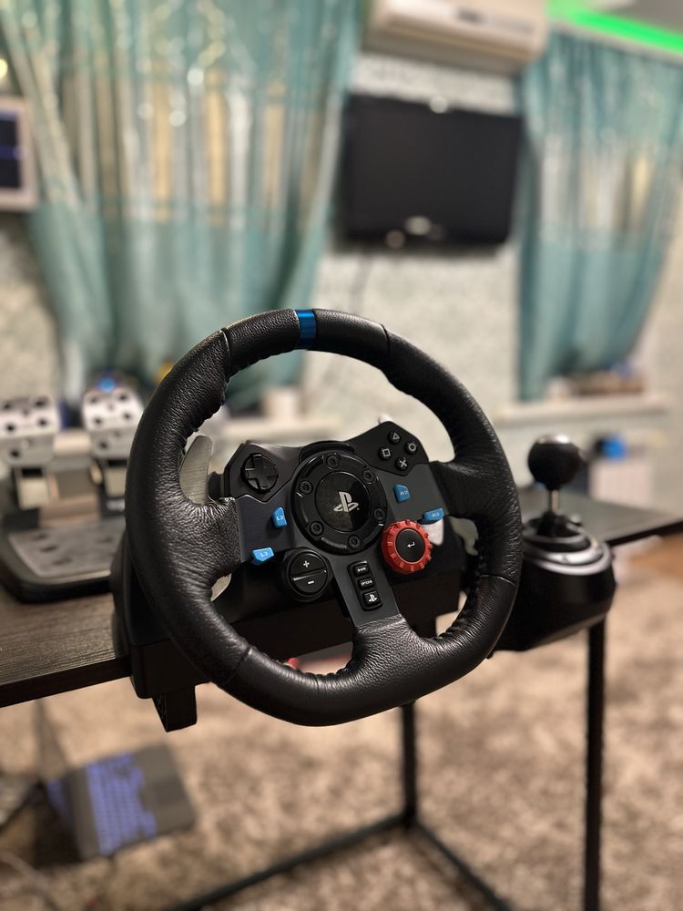 Руль игровой Logitech G29 + Коробка передач: 12 000 грн. - Аксессуары ...