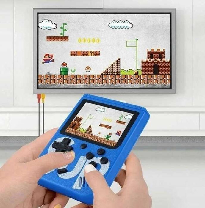 Mini Konsola RETRO  PRZENOŚNA HITY 400 GIER  KONSOLA 3 " różne kolory