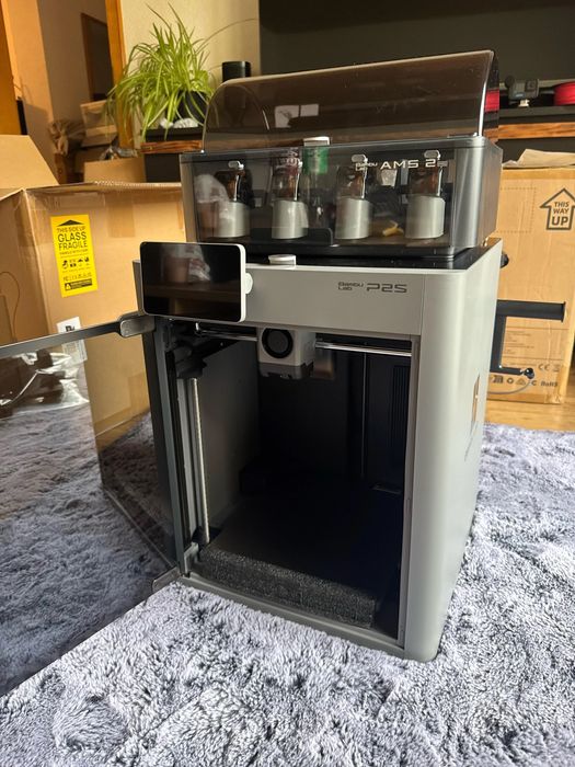 Bambulab p2s combo ams 2 nova na caixa