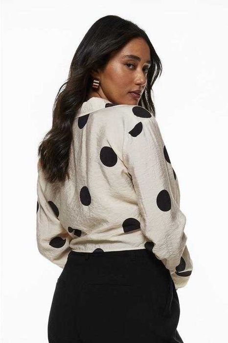 Стильна вкорочена блуза H&M (Швеція), р.М