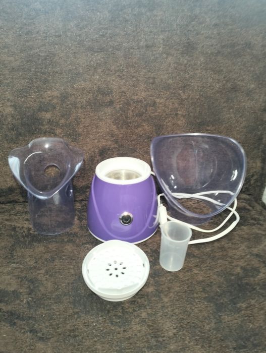 Парова сауна для обличчя, інгалятор 2 в 1 Professional Facial Steamer