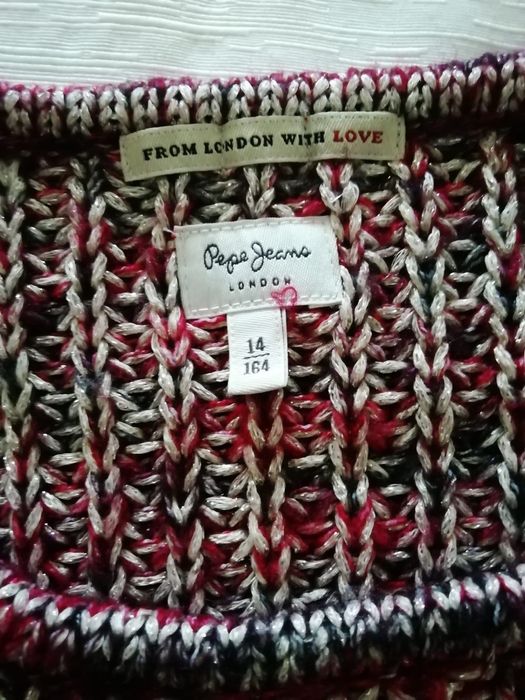 camisola pepe jeans 14 anos