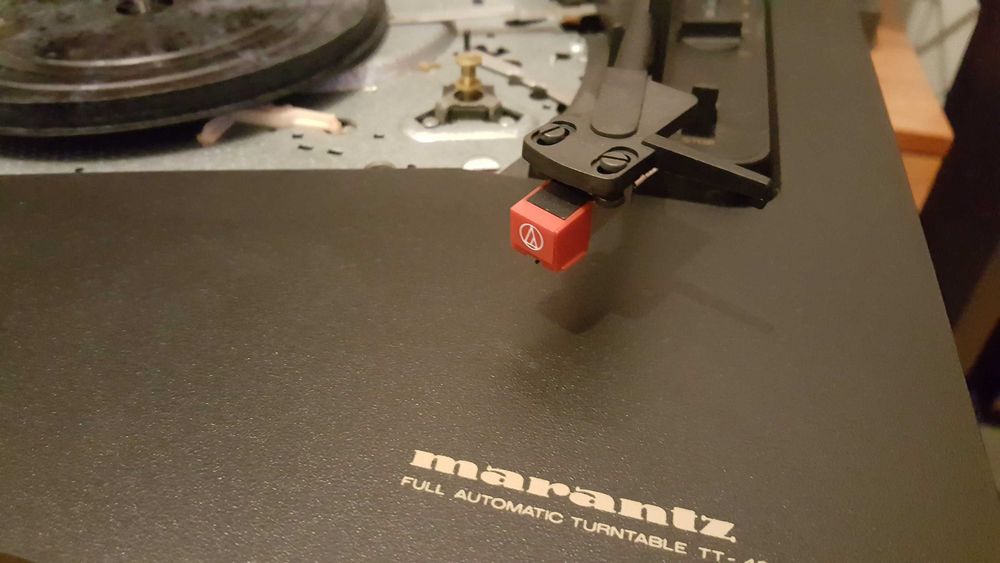 Części do gramofonu Marantz TT42 pokrywa podstawa ramię talerz okazja