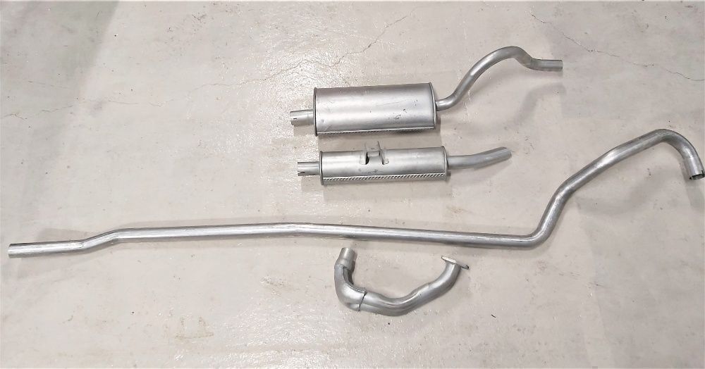 Fiat 125 Tłumiki tłumik rura wydech komplet - Fabrycznie NOWY !!