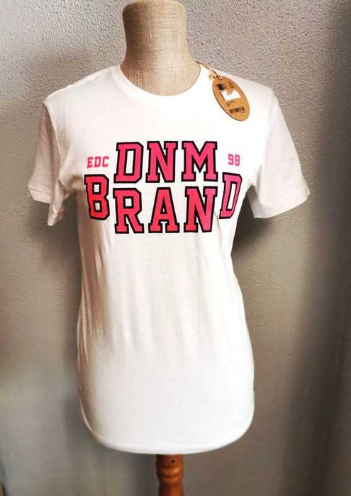 Edc Męska koszulka z nadrukiem Rozm. M Bawełniany t-shirt DNM BRAND