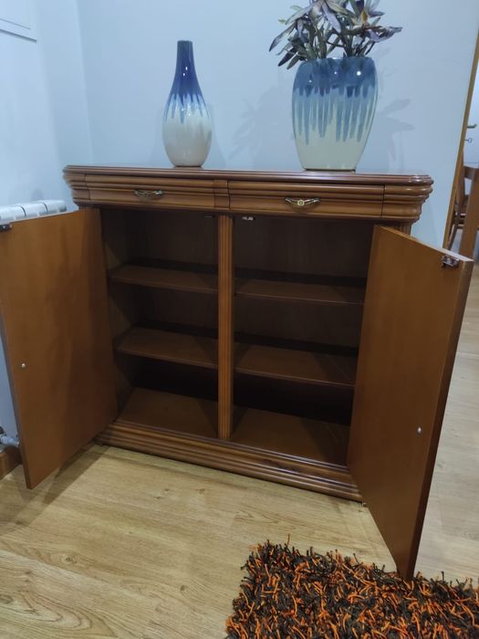 Consola com espelho de hall de entrada