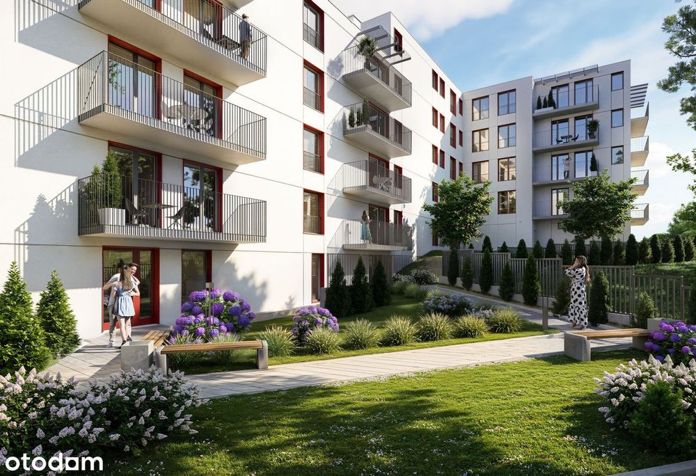 3-pokojowe mieszkanie 55m2 + balkon