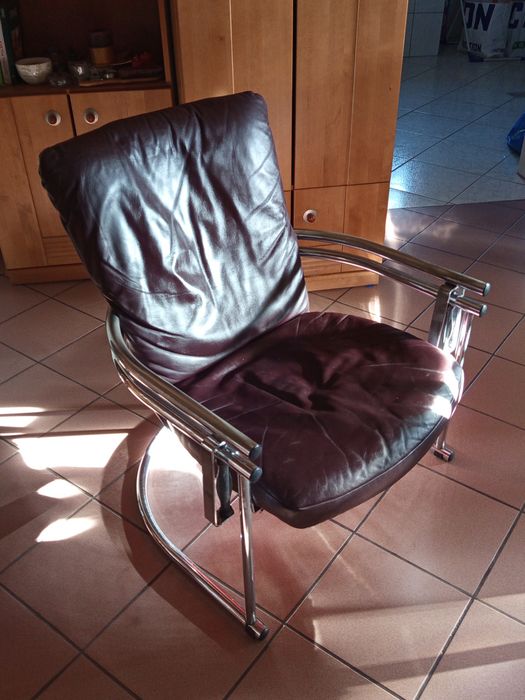 Sprzedam fotel skórzany bujany
