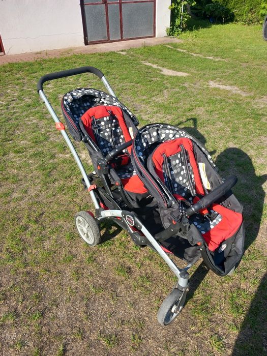 Wózek spacerówka podwójny