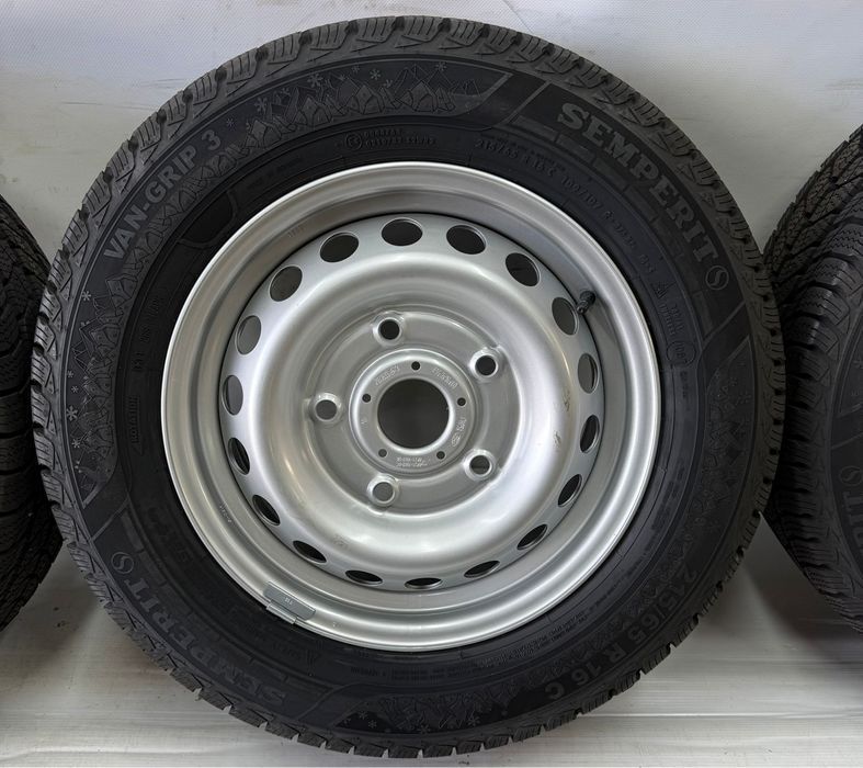 Ford Transit Custom koła stal 215/65r16c Semperit Zima 5x160 Nowe