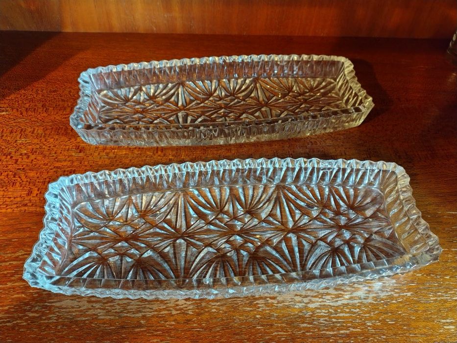 Кришталева тарілка для риби