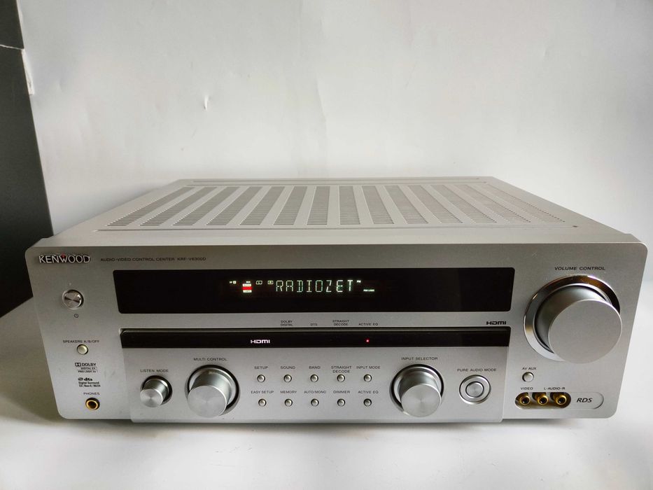 Kenwood KRF-V6300D amplituner srebrny