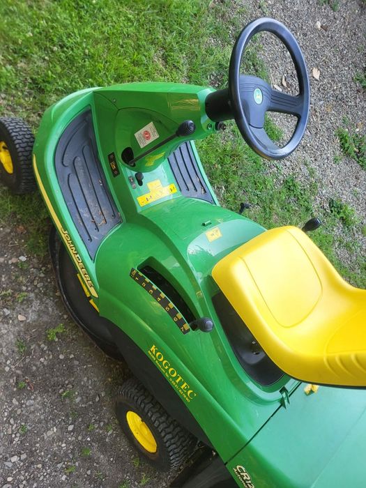 TraktorTraktorek kosiarka John Deere CR125 Briggs 13.5KM hydro !