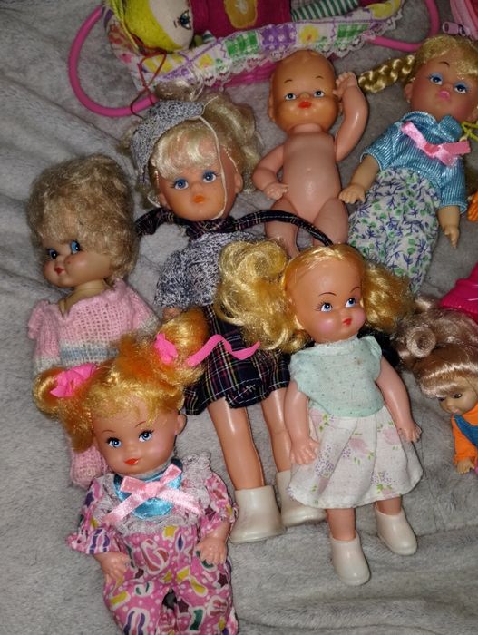 Zestaw lalek typu barbie dla dziecka