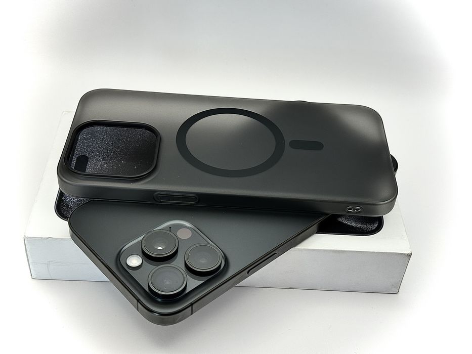Ультратонкий матовый чехол IPhone 17 Air Black, 16 Pro Max-11 Pro Max, чехол на iPhone 17 Black