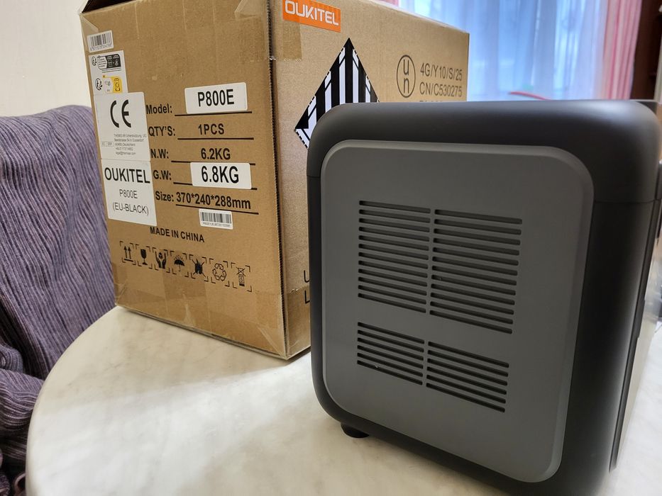 Оф.Гарантія 2 роки. Зарядна станція OUKITEL P800E (800 Вт, 512 Вт/год)