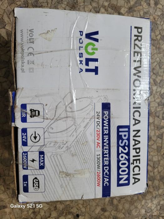 Інвертор електричний Volt IPS-2600N 24V/230V 1300/2600W