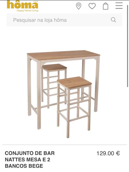 Mesa HÔMA muito boa