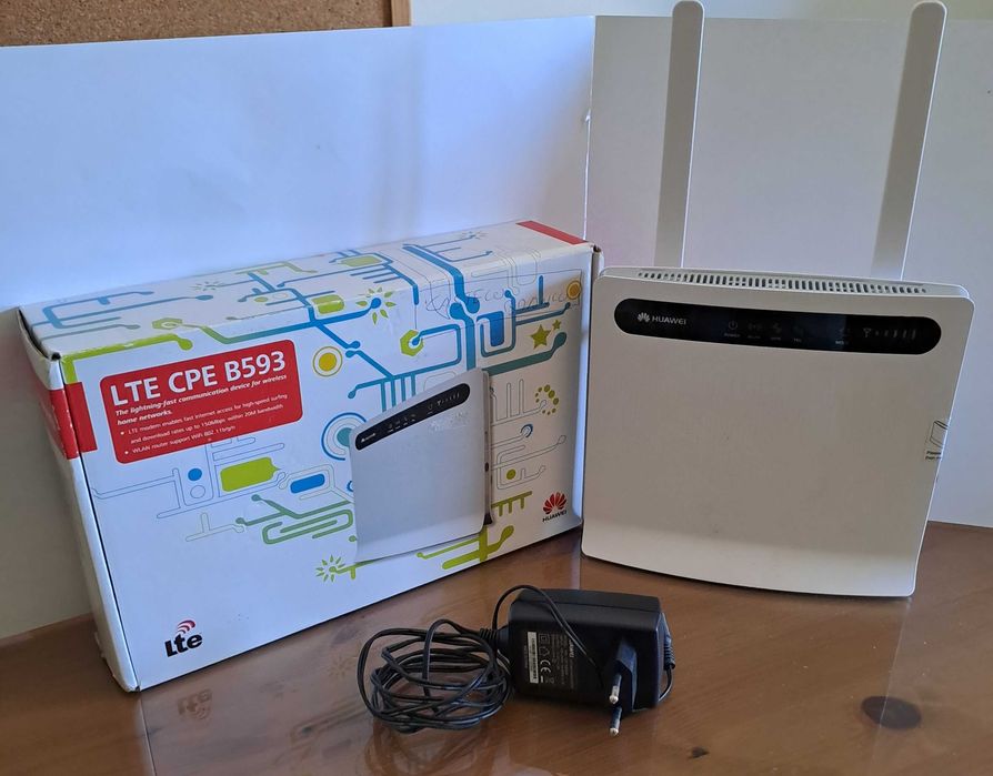 Modem Router cartão SIM LTE CPE B593 Venda Do Pinheiro E Santo Estêvão