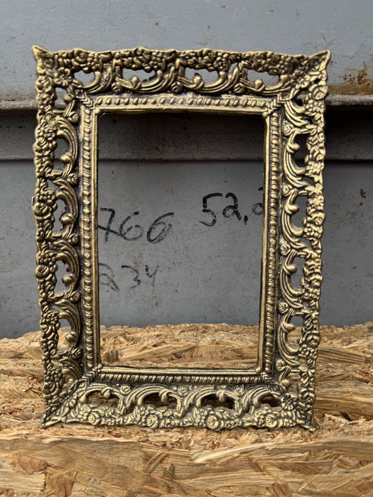 Рамка рама  латунь производства ссср