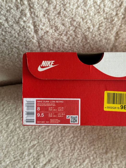 Кросівки кроссовки чоловічі Nike Dunk Low Retro 41/48,5/49,5р