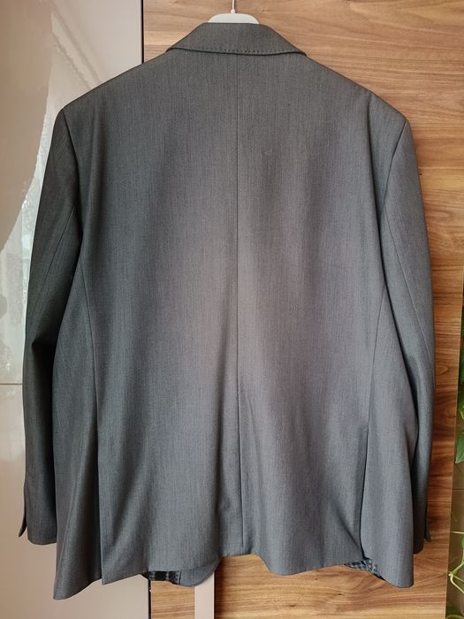 Grafitowy garnitur męski 56 Fart