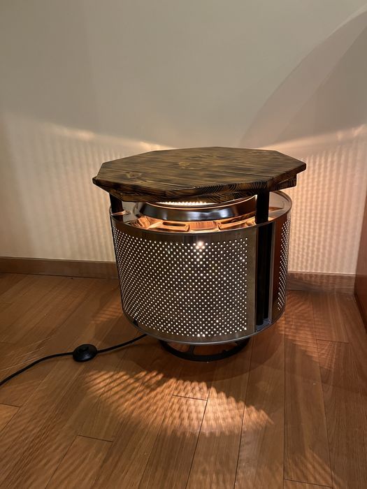 Mesa decorativa - industrial e contemporânea