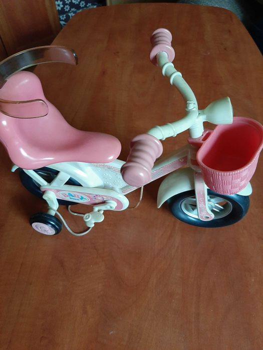 rowerek i kask dla lalki