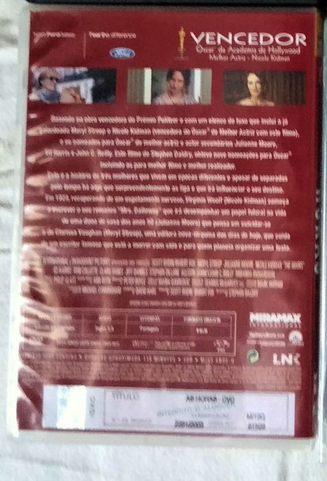 2 DVDs vencedor de Óscar