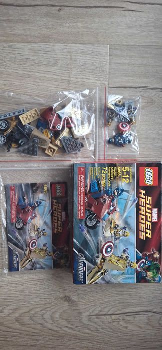 Lego 6865 Captain Americas Avening Cycle Super Heroes
