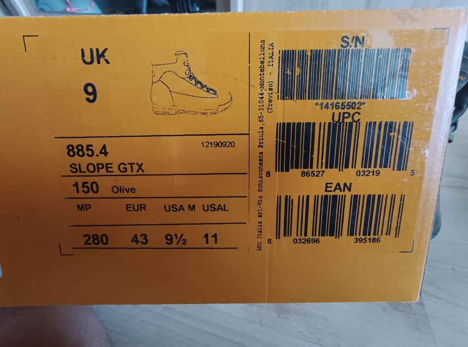 Buty trekkingowe AKU Slope GTX - olive r. 43