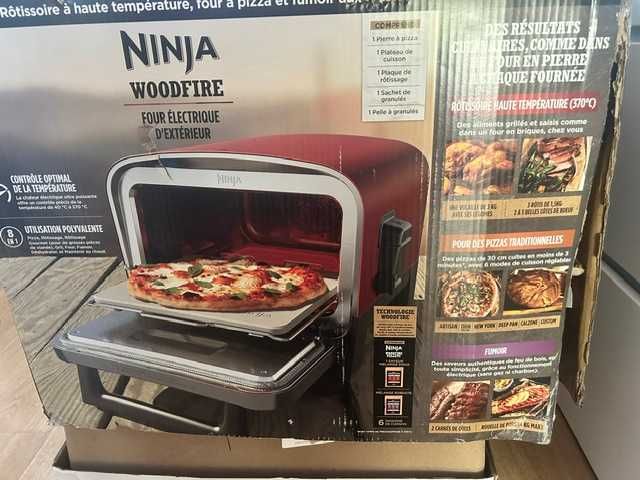 Elektryczny wielofunkcyjny piecyk  typu ninja woodfire