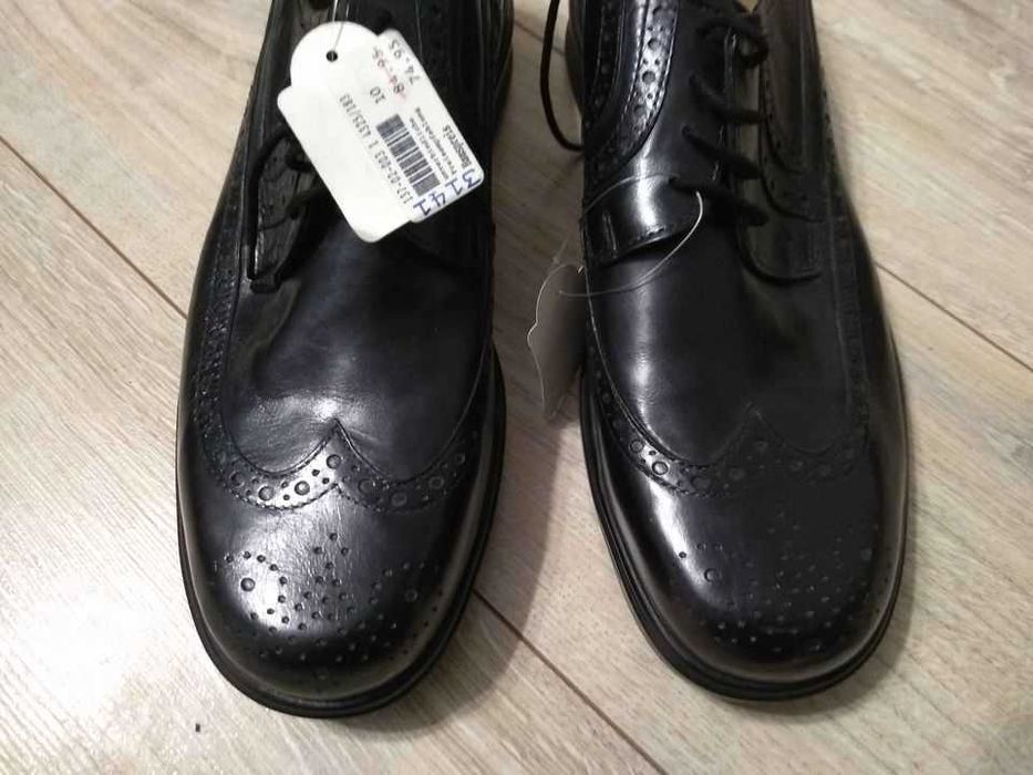 Manz Germany nowe buty Derby 44,5 UK 10 super buty skórzane