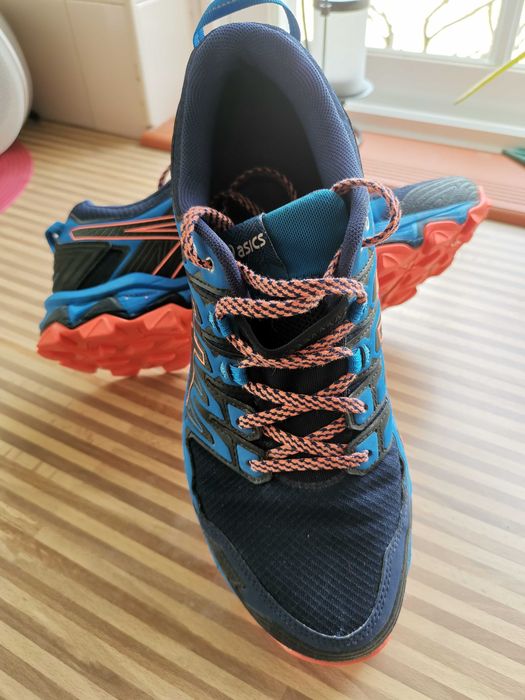ASICS GEL‑FUJITRABUCO 7 – Sapatilhas de corrida para homem, tamanho 43,5