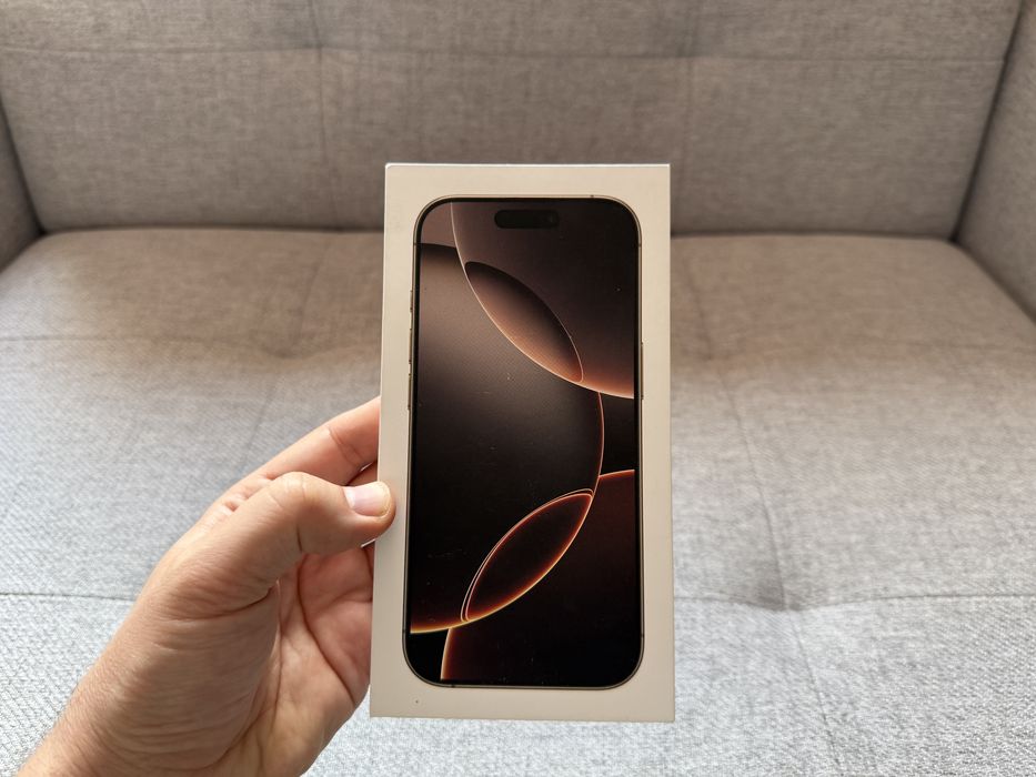  Apple iPhone 16 Pro 1TB Desert Titanium / NOWY / Gwarancja