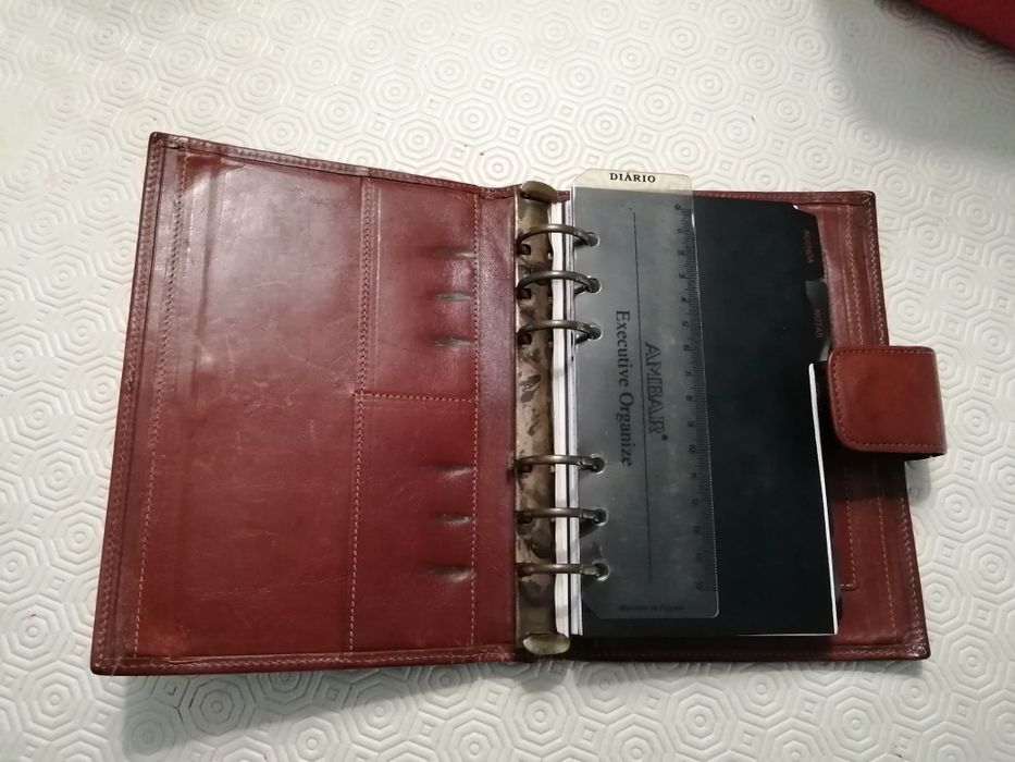 Organizer em couro