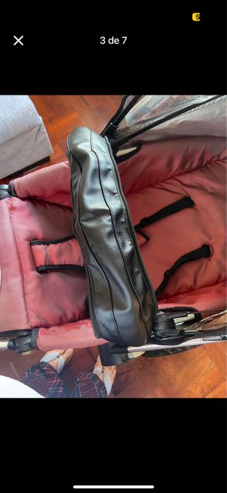 Carrinho ovo e base isofix
