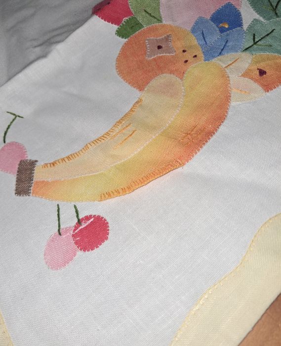 Pano com aplicações