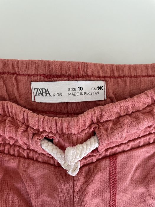 Calções fato de treino rapaz 10 anos laranja Zara Kids