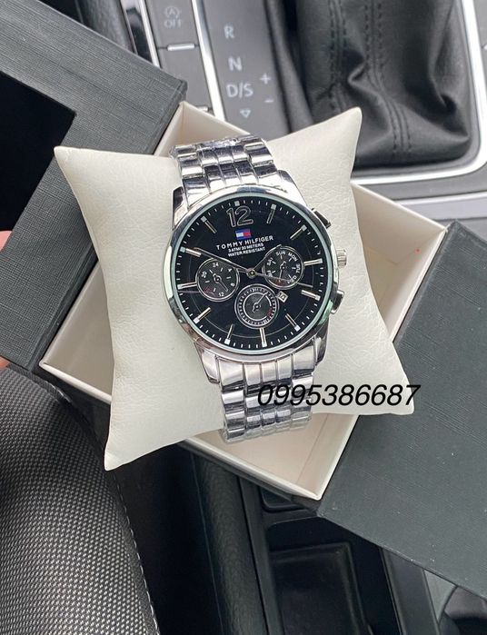 Годинник чоловічий tommy hilfiger мужские часы томми хилфигер