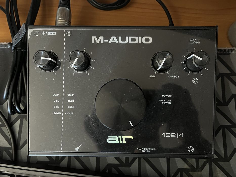 Interface de Audio M-Audio 192|4