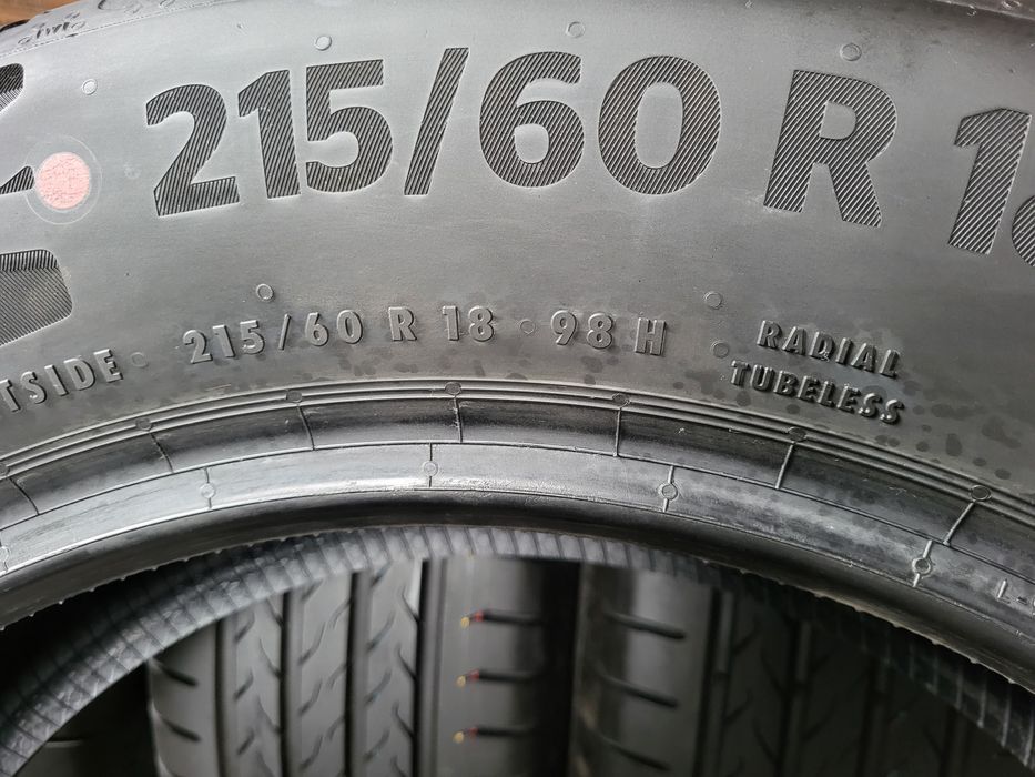 Opony letnie 215/60/18 Continental 25rok Demo  jak nowe