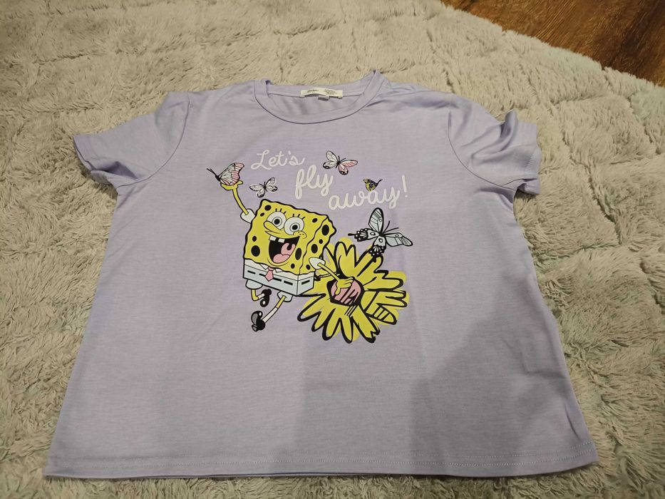 Podkoszulek koszulka sponge bob 11/12 lat
